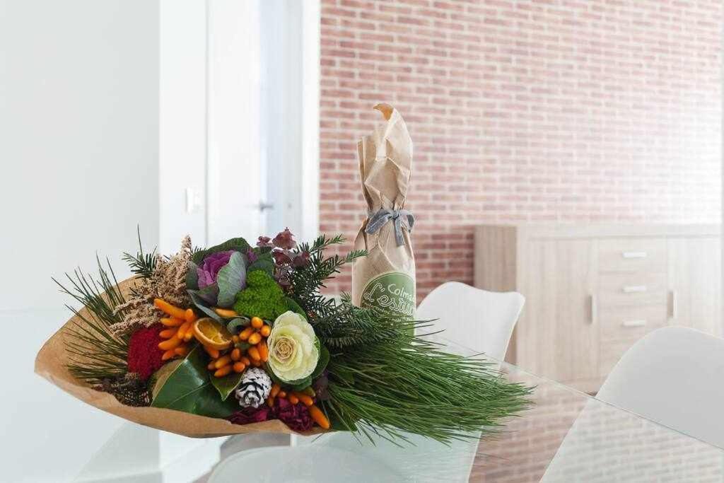 Apartamento Para 4 Con Terraza En El Centro 赫罗纳 外观 照片